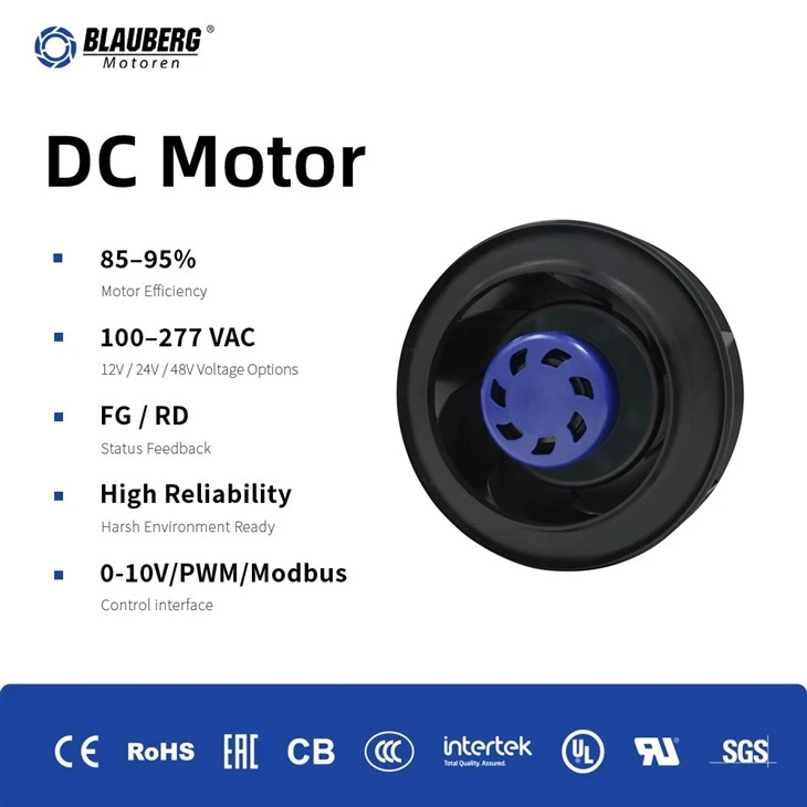 Blauberg BN-B190B-EC-02 190mm DC Backward Centrifugal Fan suppliers