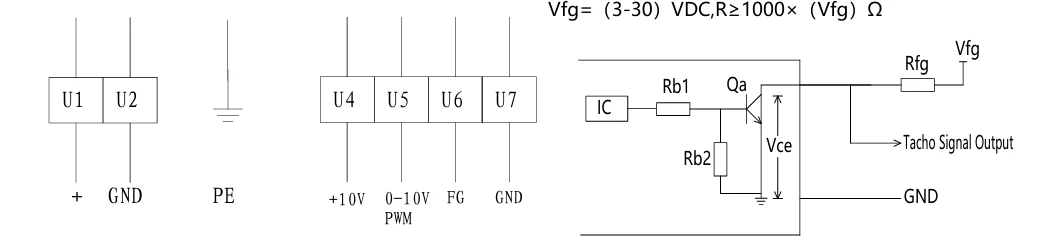 BN-B190B-EC-02 electrical connection